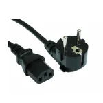 سیم دو شاخه کامپیوتری استاندارد سایز 1.5*3